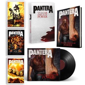 Pantera Vulgar Display Of Power Deluxe Graphic Novel + Excl. LP ~ Ltd Ed of 1999